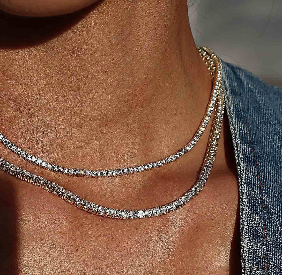 Round Pave Link Chain – Luminary Gem